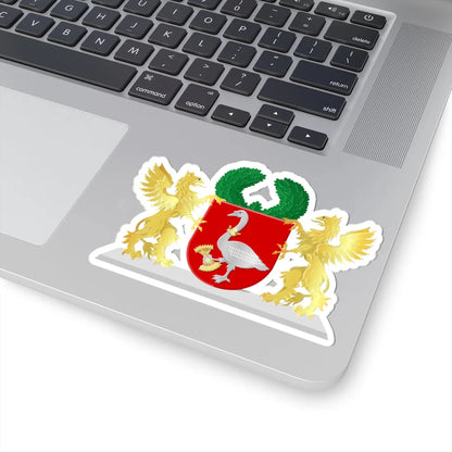 Coat of arms of Waterland (Netherlands) (Coat of Arms) STICKER Vinyl Kiss-Cut Decal - The Sticker Space