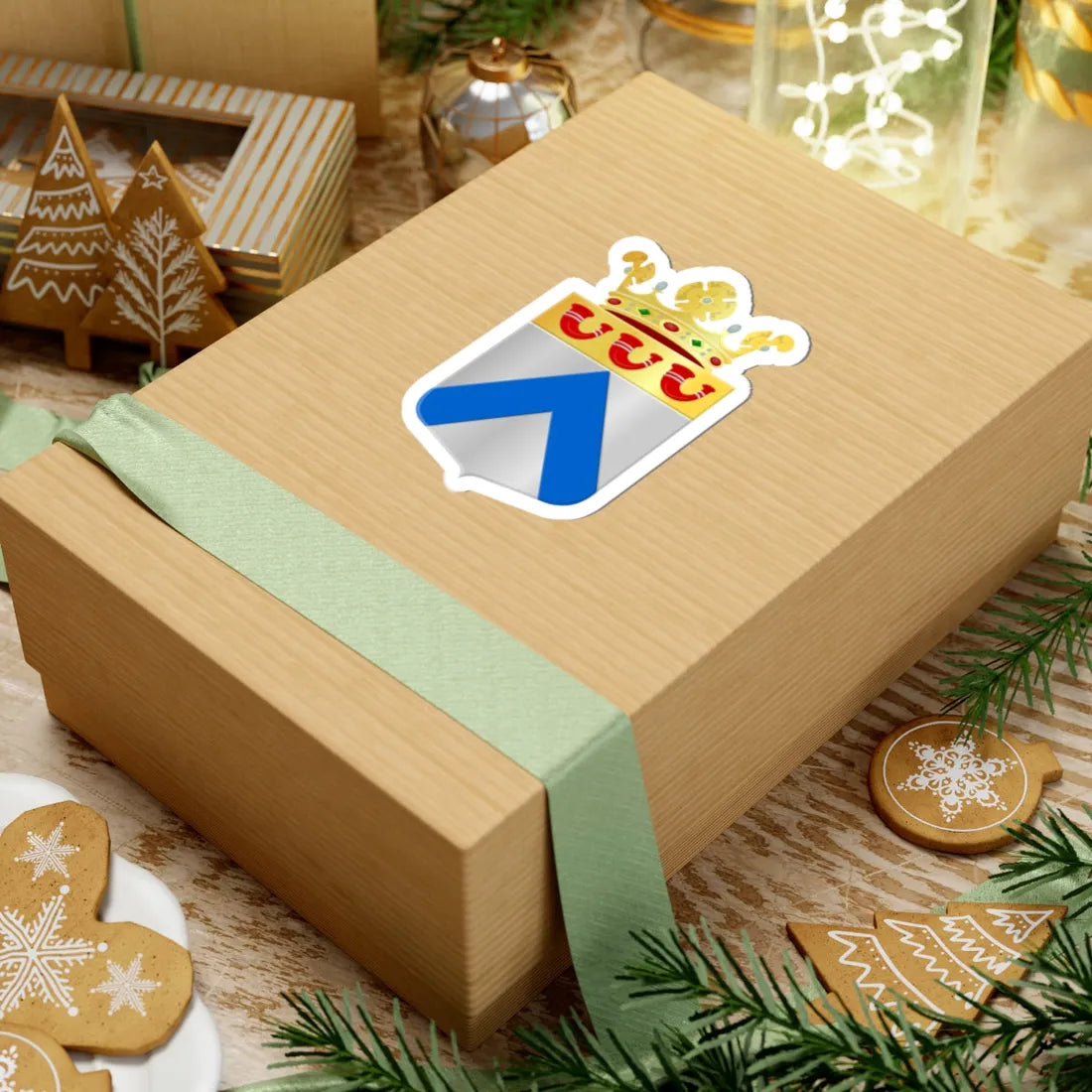 Coat of arms of Weert (Netherlands) (Coat of Arms) STICKER Vinyl Kiss-Cut Decal - The Sticker Space