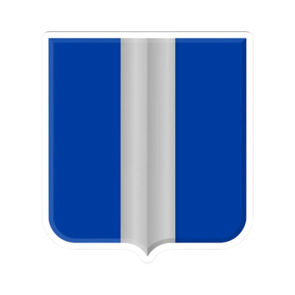 Coat of arms of Weesp (Netherlands) (Coat of Arms) STICKER Vinyl Kiss-Cut Decal 2 Inch White - The Sticker Space