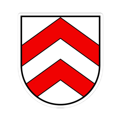 Coat of arms of Werthenstein (Switzerland) (Coat of Arms) STICKER Vinyl Kiss-Cut Decal 4 Inch White - The Sticker Space