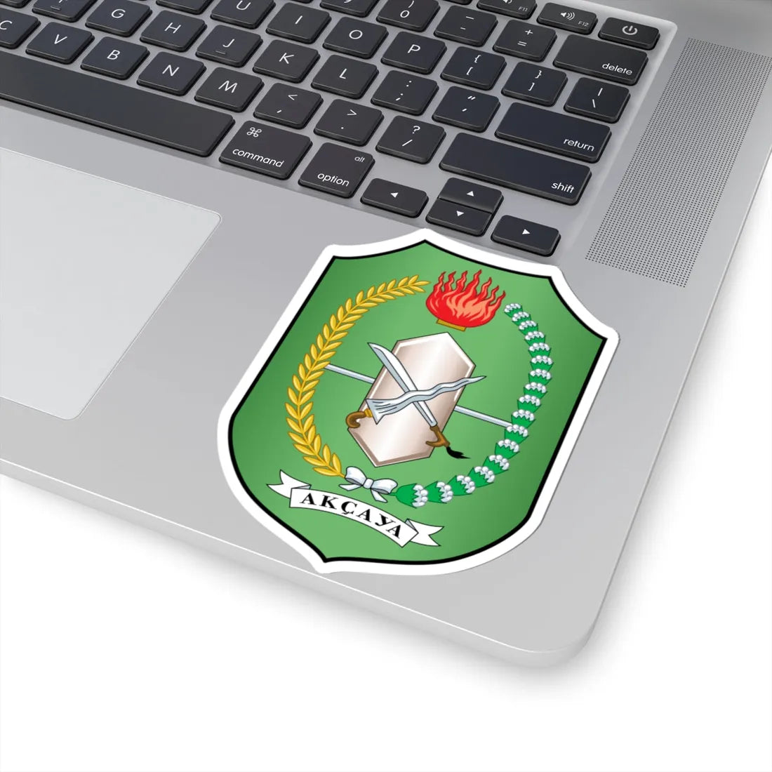 Coat of arms of West Kalimantan (Indonesia) (Coat of Arms) STICKER Vinyl Kiss-Cut Decal - The Sticker Space