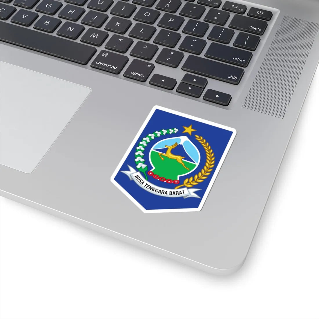 Coat of arms of West Nusa Tenggara (Indonesia) (Coat of Arms) STICKER Vinyl Kiss-Cut Decal - The Sticker Space