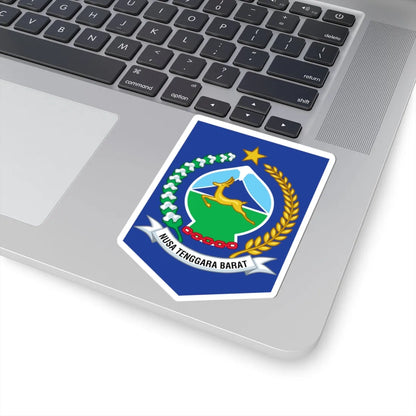 Coat of arms of West Nusa Tenggara (Indonesia) (Coat of Arms) STICKER Vinyl Kiss-Cut Decal - The Sticker Space