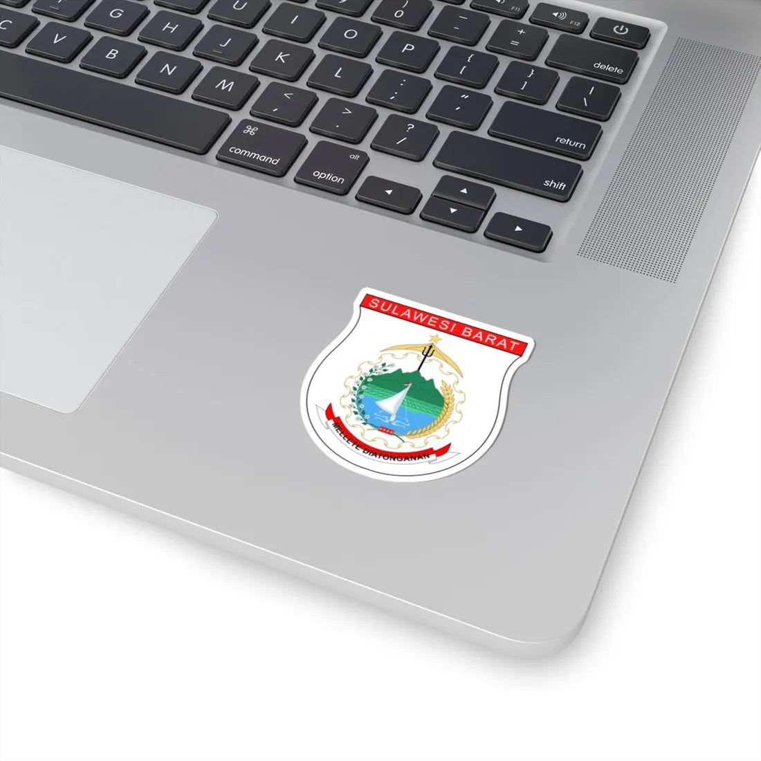 Coat of arms of West Sulawesi (Indonesia) (Coat of Arms) STICKER Vinyl Kiss-Cut Decal - The Sticker Space