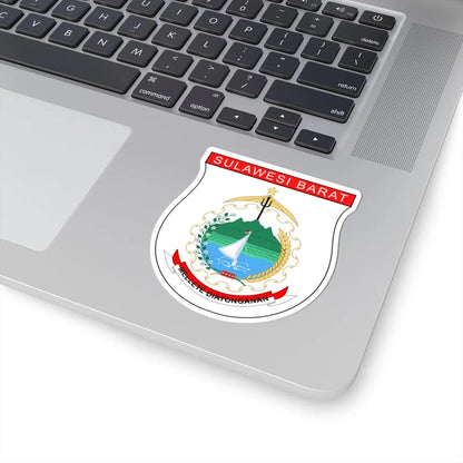 Coat of arms of West Sulawesi (Indonesia) (Coat of Arms) STICKER Vinyl Kiss-Cut Decal - The Sticker Space