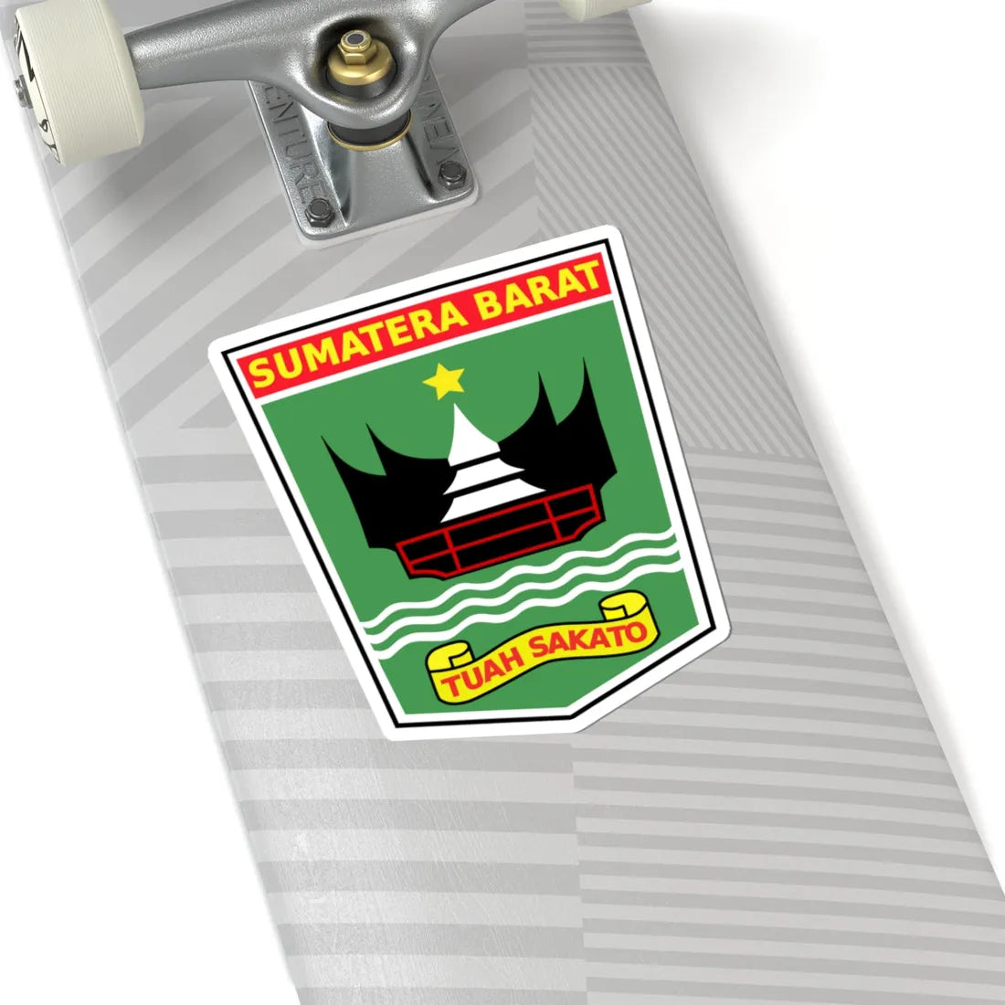 Coat of arms of West Sumatra (Indonesia) (Coat of Arms) STICKER Vinyl Kiss-Cut Decal - The Sticker Space
