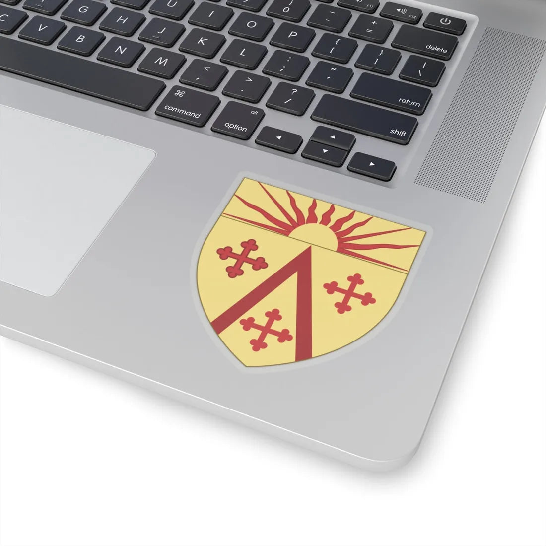 Coat of arms of West Warwick Rhode Island (United States) STICKER Vinyl Kiss-Cut Decal - The Sticker Space
