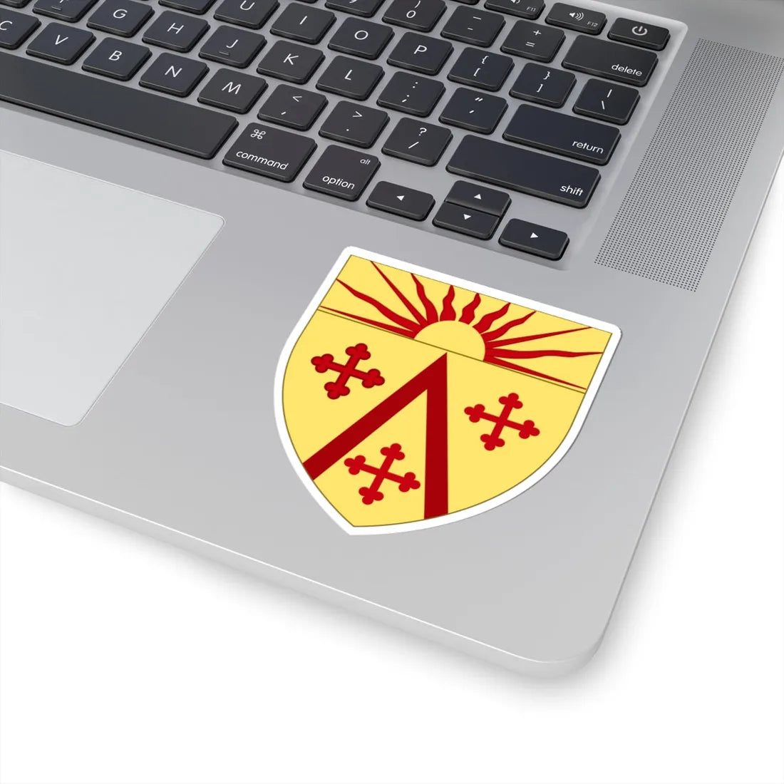 Coat of arms of West Warwick Rhode Island (United States) STICKER Vinyl Kiss-Cut Decal - The Sticker Space