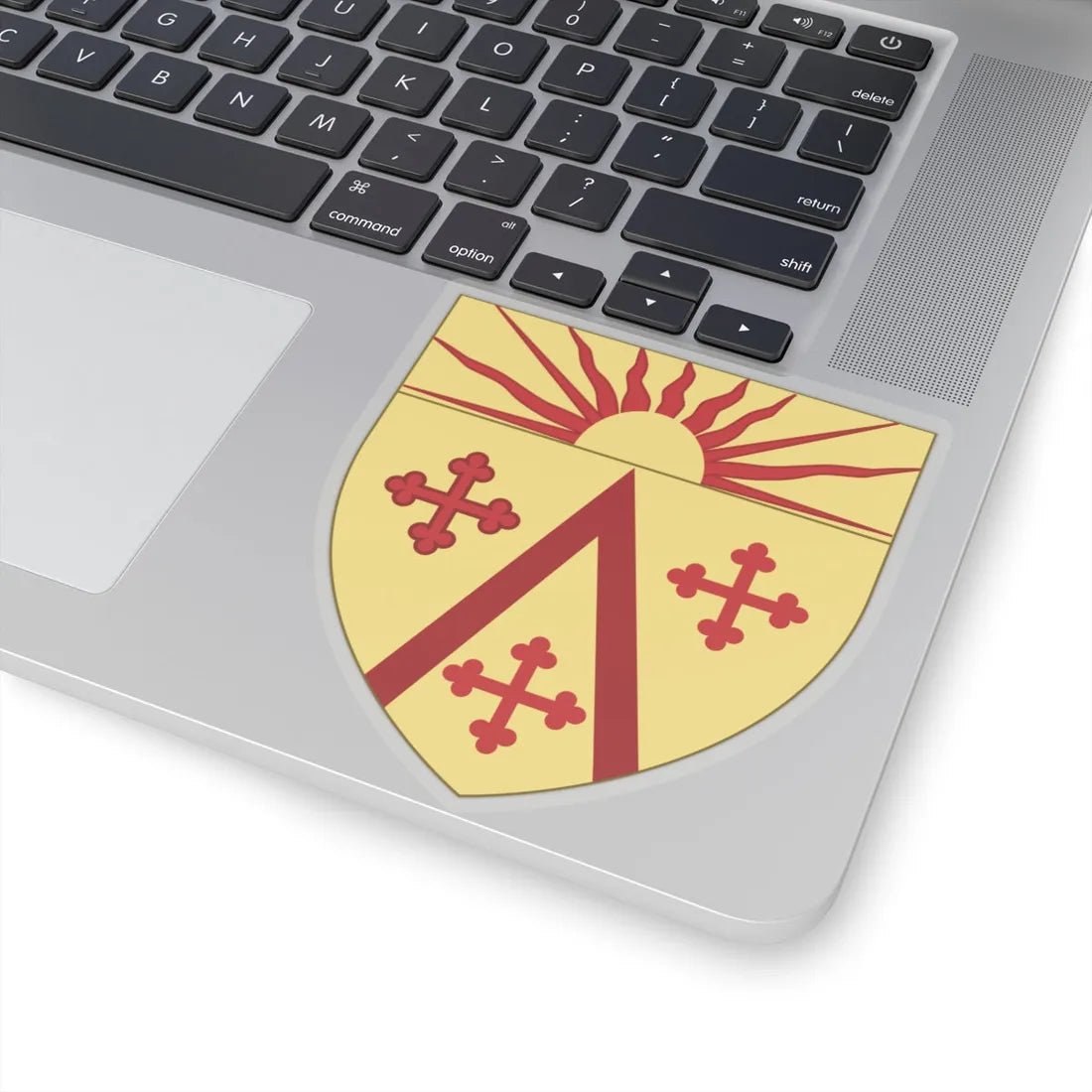 Coat of arms of West Warwick Rhode Island (United States) STICKER Vinyl Kiss-Cut Decal - The Sticker Space