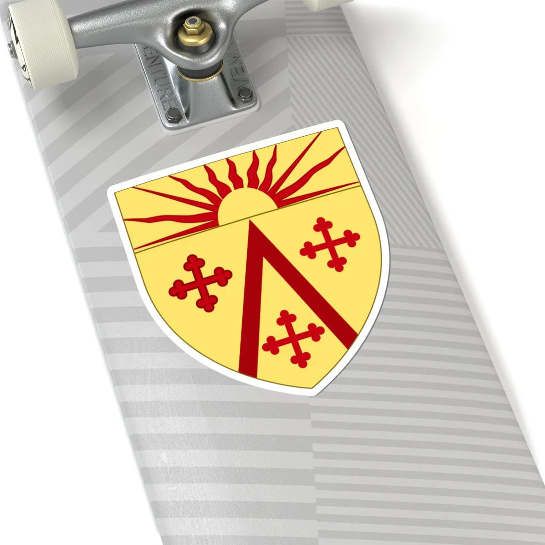 Coat of arms of West Warwick Rhode Island (United States) STICKER Vinyl Kiss-Cut Decal - The Sticker Space