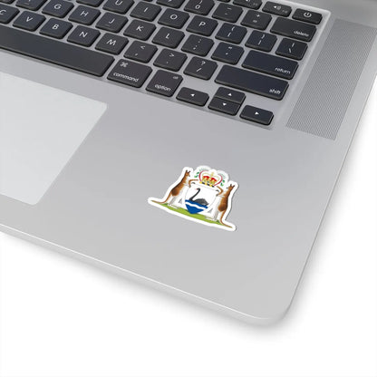 Coat of arms of Western Australia - STICKER Vinyl Kiss-Cut Decal - The Sticker Space