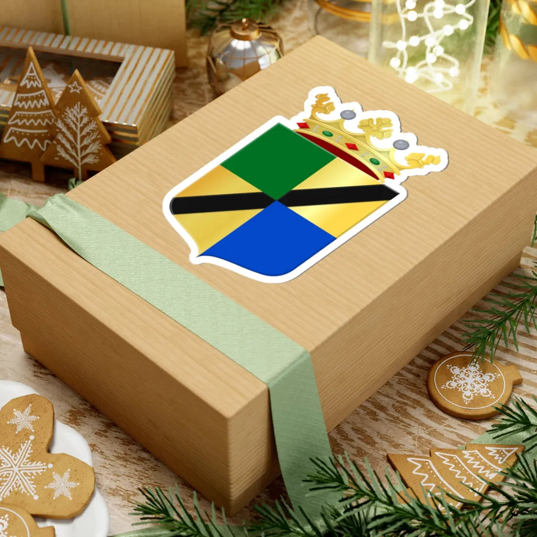 Coat of arms of Westerveld (Netherlands) (Coat of Arms) STICKER Vinyl Kiss-Cut Decal - The Sticker Space