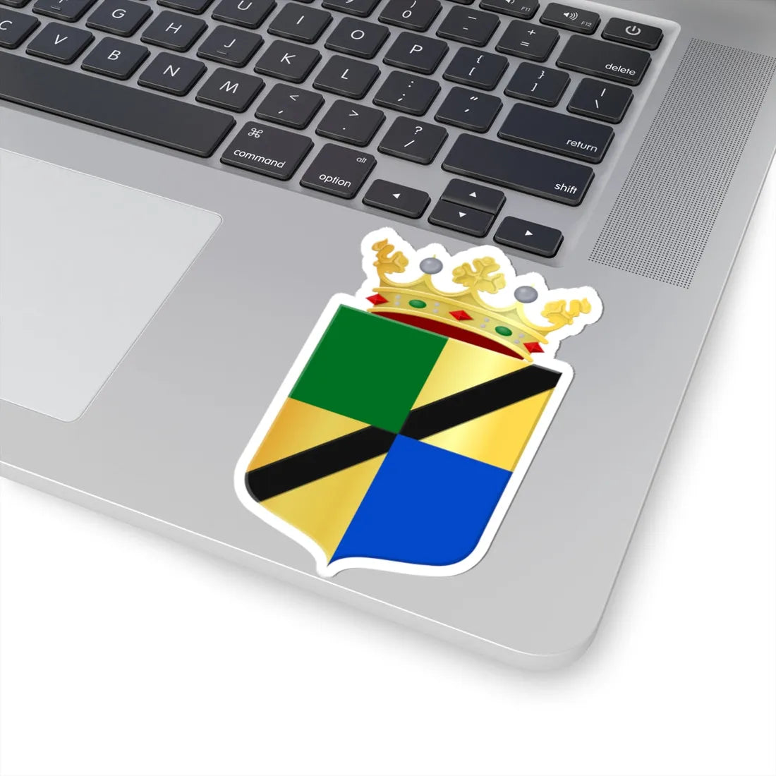 Coat of arms of Westerveld (Netherlands) (Coat of Arms) STICKER Vinyl Kiss-Cut Decal - The Sticker Space