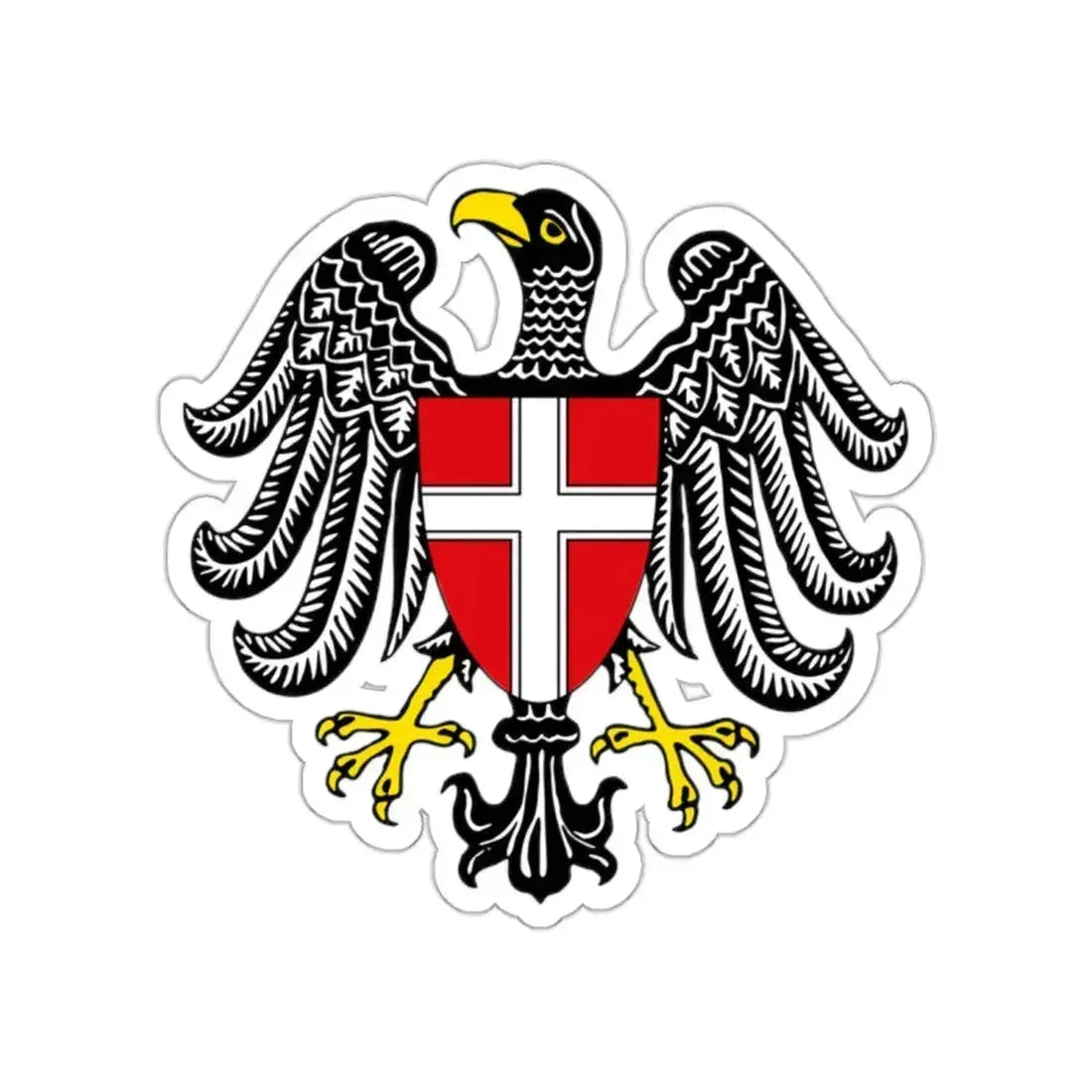 Coat of Arms of Wien Austria STICKER Vinyl Die-Cut Decal 2 Inch - The Sticker Space