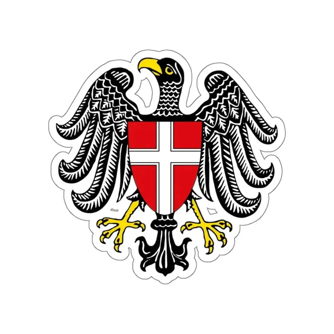 Coat of Arms of Wien Austria STICKER Vinyl Die-Cut Decal 5 Inch - The Sticker Space