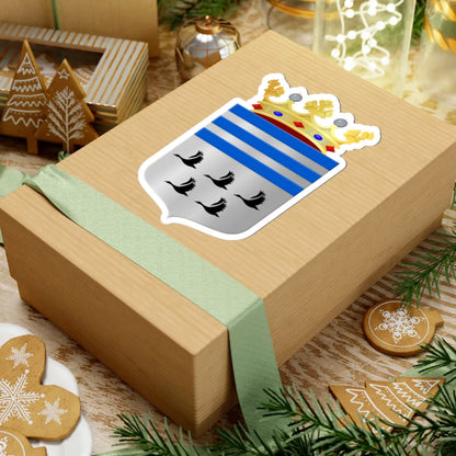 Coat of arms of Wijdemeren (Netherlands) (Coat of Arms) STICKER Vinyl Kiss-Cut Decal - The Sticker Space