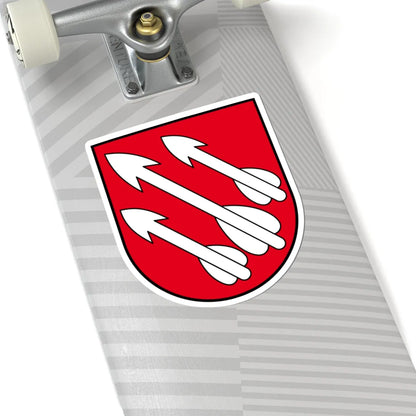 Coat of arms of Wintersingen (Switzerland) (Coat of Arms) STICKER Vinyl Kiss-Cut Decal - The Sticker Space