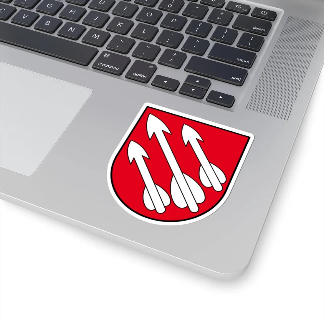 Coat of arms of Wintersingen (Switzerland) (Coat of Arms) STICKER Vinyl Kiss-Cut Decal - The Sticker Space