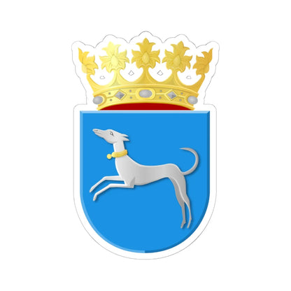 Coat of arms of Winterswijk (Netherlands) (Coat of Arms) STICKER Vinyl Kiss-Cut Decal 6 Inch White - The Sticker Space