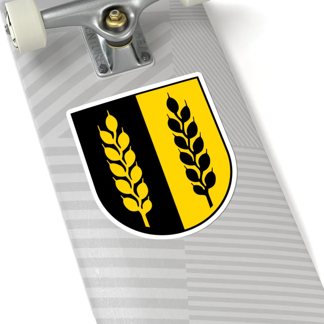 Coat of arms of Wittinsburg (Switzerland) (Coat of Arms) STICKER Vinyl Kiss-Cut Decal - The Sticker Space