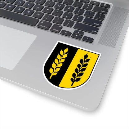 Coat of arms of Wittinsburg (Switzerland) (Coat of Arms) STICKER Vinyl Kiss-Cut Decal - The Sticker Space