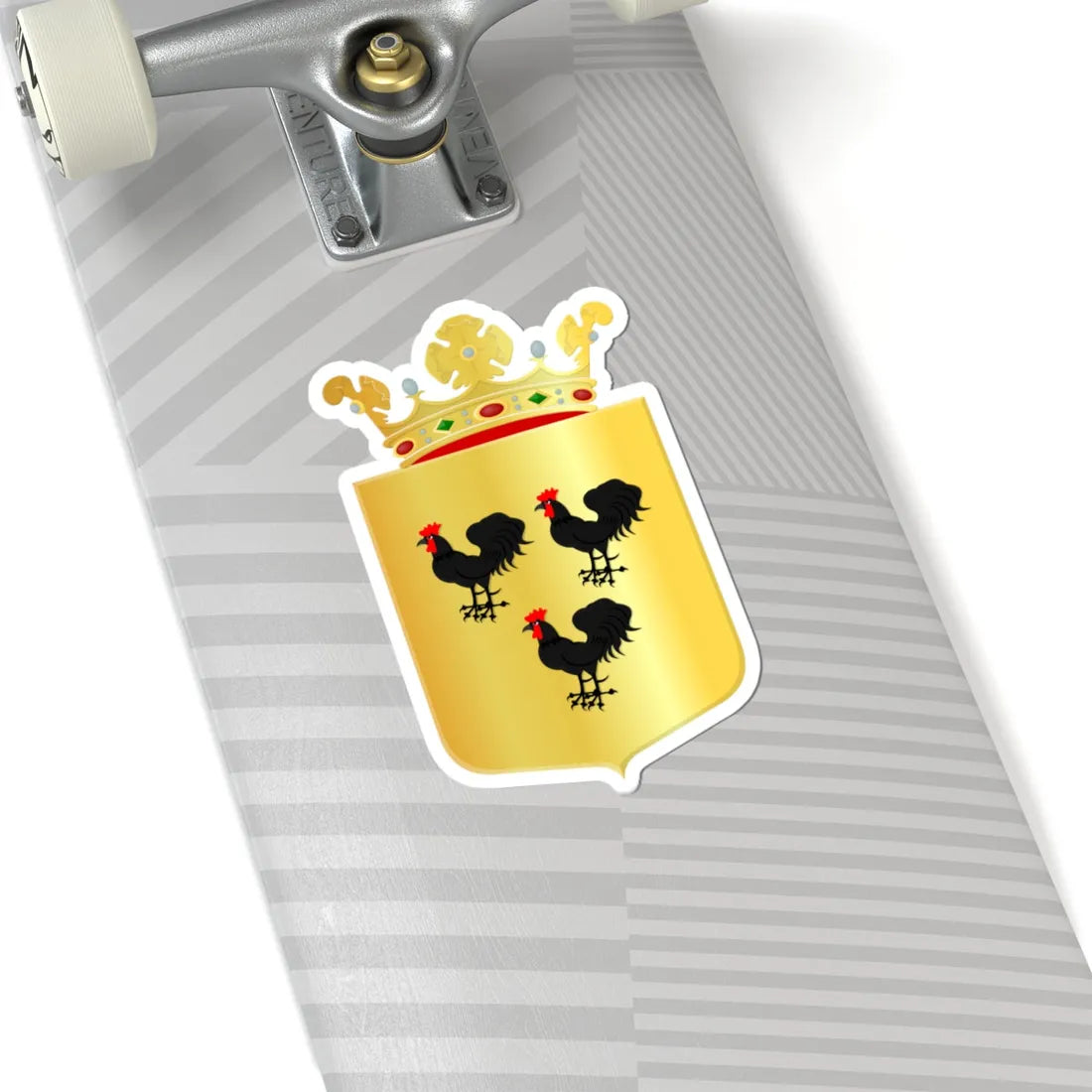 Coat of arms of Woudenberg (Netherlands) (Coat of Arms) STICKER Vinyl Kiss-Cut Decal - The Sticker Space