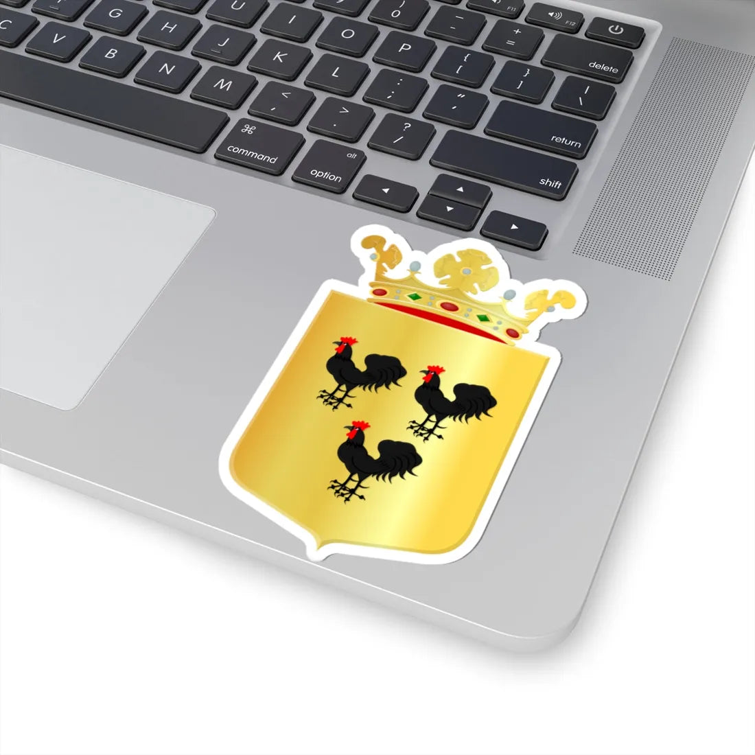 Coat of arms of Woudenberg (Netherlands) (Coat of Arms) STICKER Vinyl Kiss-Cut Decal - The Sticker Space