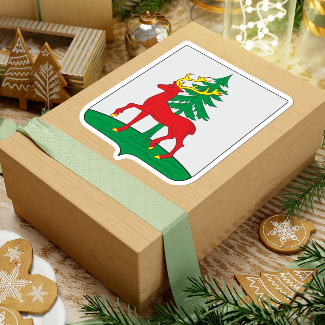 Coat of arms of Yelets (Russia) (Coat of Arms) STICKER Vinyl Kiss-Cut Decal - The Sticker Space