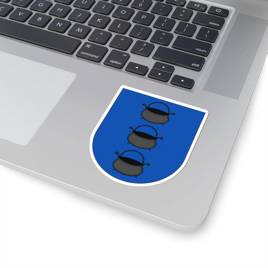 Coat of Arms of Yñigo cauldrons (Argentina) (Coat of Arms) STICKER Vinyl Kiss-Cut Decal - The Sticker Space