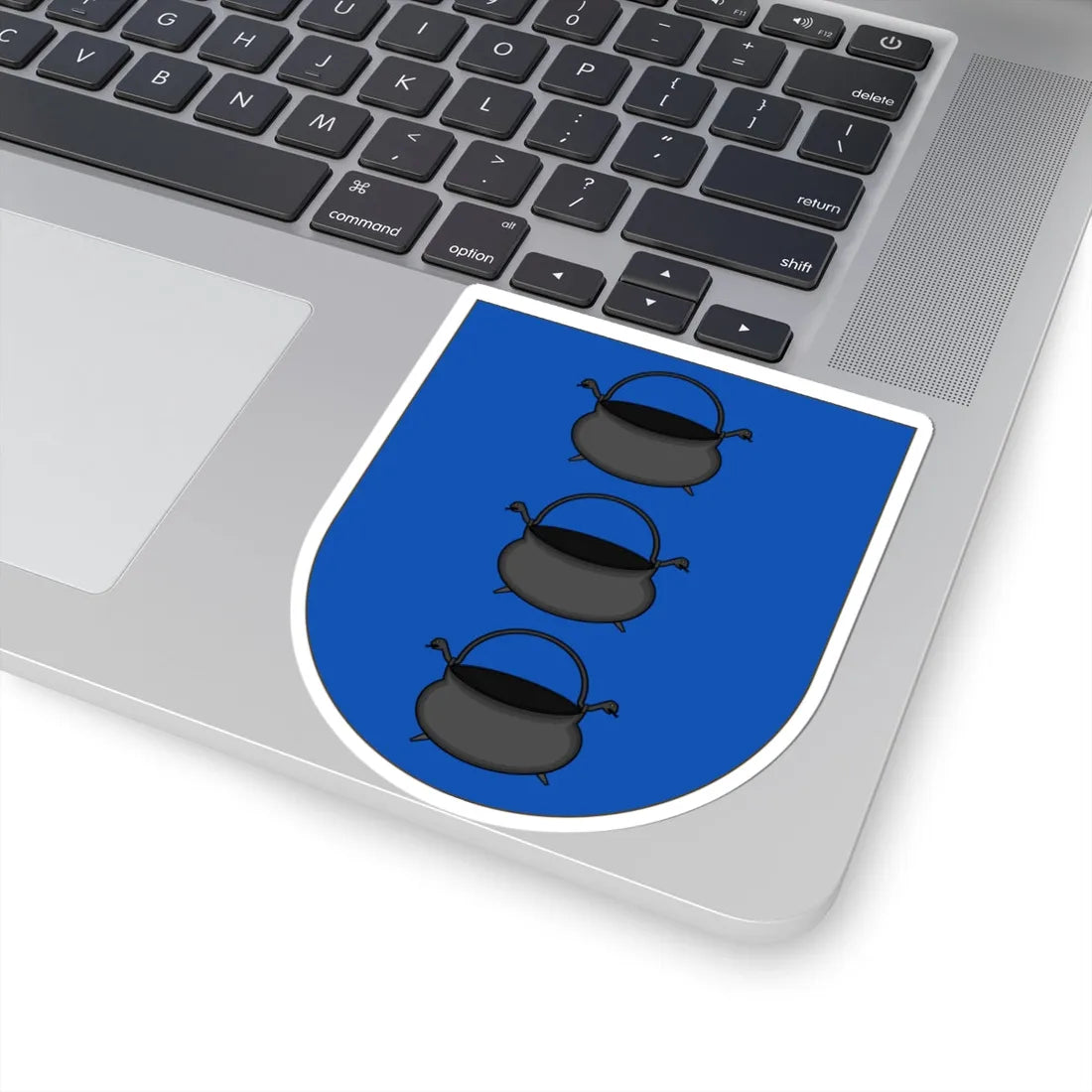 Coat of Arms of Yñigo cauldrons (Argentina) (Coat of Arms) STICKER Vinyl Kiss-Cut Decal - The Sticker Space