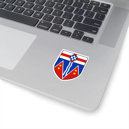 Coat of arms of Yukon escutcheon (Canada) (Coat of Arms) STICKER Vinyl Kiss-Cut Decal - The Sticker Space