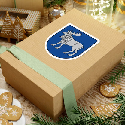 Coat of arms of Zemgale (Latvia) (Coat of Arms) STICKER Vinyl Kiss-Cut Decal - The Sticker Space