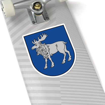 Coat of arms of Zemgale (Latvia) (Coat of Arms) STICKER Vinyl Kiss-Cut Decal - The Sticker Space