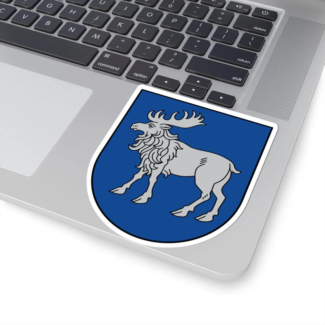 Coat of arms of Zemgale (Latvia) (Coat of Arms) STICKER Vinyl Kiss-Cut Decal - The Sticker Space