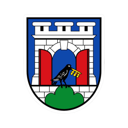 Coat of arms Peuerbach (Austria) (Coat of Arms) STICKER Vinyl Kiss-Cut Decal 2 Inch White - The Sticker Space