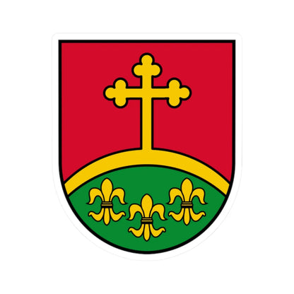 Coat of arms Pfarrkirchen im Mühlkreis (Austria) (Coat of Arms) STICKER Vinyl Kiss-Cut Decal 2 Inch White - The Sticker Space