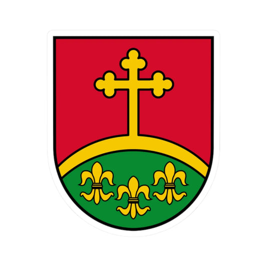 Coat of arms Pfarrkirchen im Mühlkreis (Austria) (Coat of Arms) STICKER Vinyl Kiss-Cut Decal 2 Inch White - The Sticker Space
