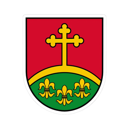 Coat of arms Pfarrkirchen im Mühlkreis (Austria) (Coat of Arms) STICKER Vinyl Kiss-Cut Decal 3 Inch White - The Sticker Space