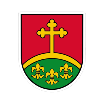 Coat of arms Pfarrkirchen im Mühlkreis (Austria) (Coat of Arms) STICKER Vinyl Kiss-Cut Decal 4 Inch White - The Sticker Space