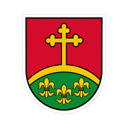 Coat of arms Pfarrkirchen im Mühlkreis (Austria) (Coat of Arms) STICKER Vinyl Kiss-Cut Decal 6 Inch White - The Sticker Space
