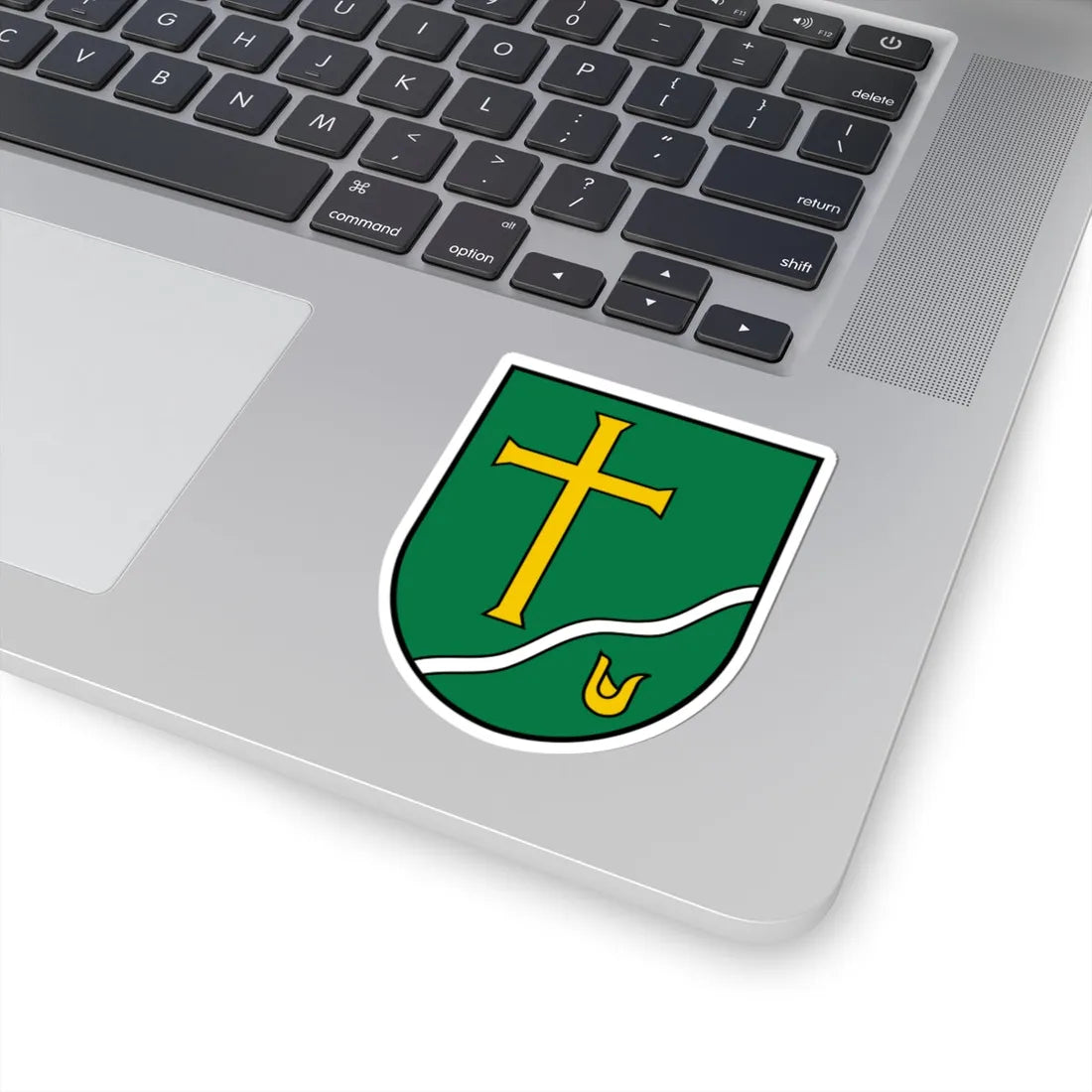 Coat of arms Poetting (Austria) (Coat of Arms) STICKER Vinyl Kiss-Cut Decal - The Sticker Space