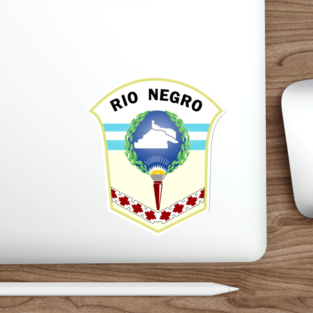 Coat of Arms Río Negro Argentina STICKER Vinyl Die-Cut Decal-The Sticker Space