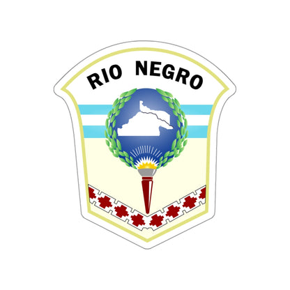 Coat of Arms Río Negro Argentina STICKER Vinyl Die-Cut Decal-White-The Sticker Space