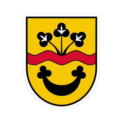 Coat of arms Rottenbach Austria (Austria) (Coat of Arms) STICKER Vinyl Kiss-Cut Decal 3 Inch White - The Sticker Space