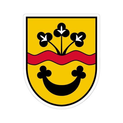 Coat of arms Rottenbach Austria (Austria) (Coat of Arms) STICKER Vinyl Kiss-Cut Decal 6 Inch White - The Sticker Space