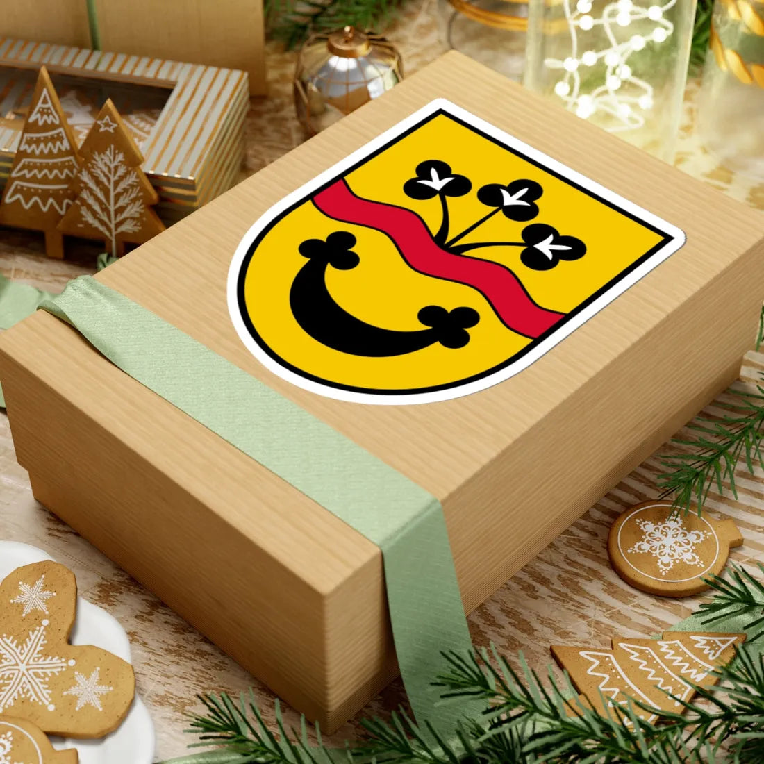 Coat of arms Rottenbach Austria (Austria) (Coat of Arms) STICKER Vinyl Kiss-Cut Decal - The Sticker Space