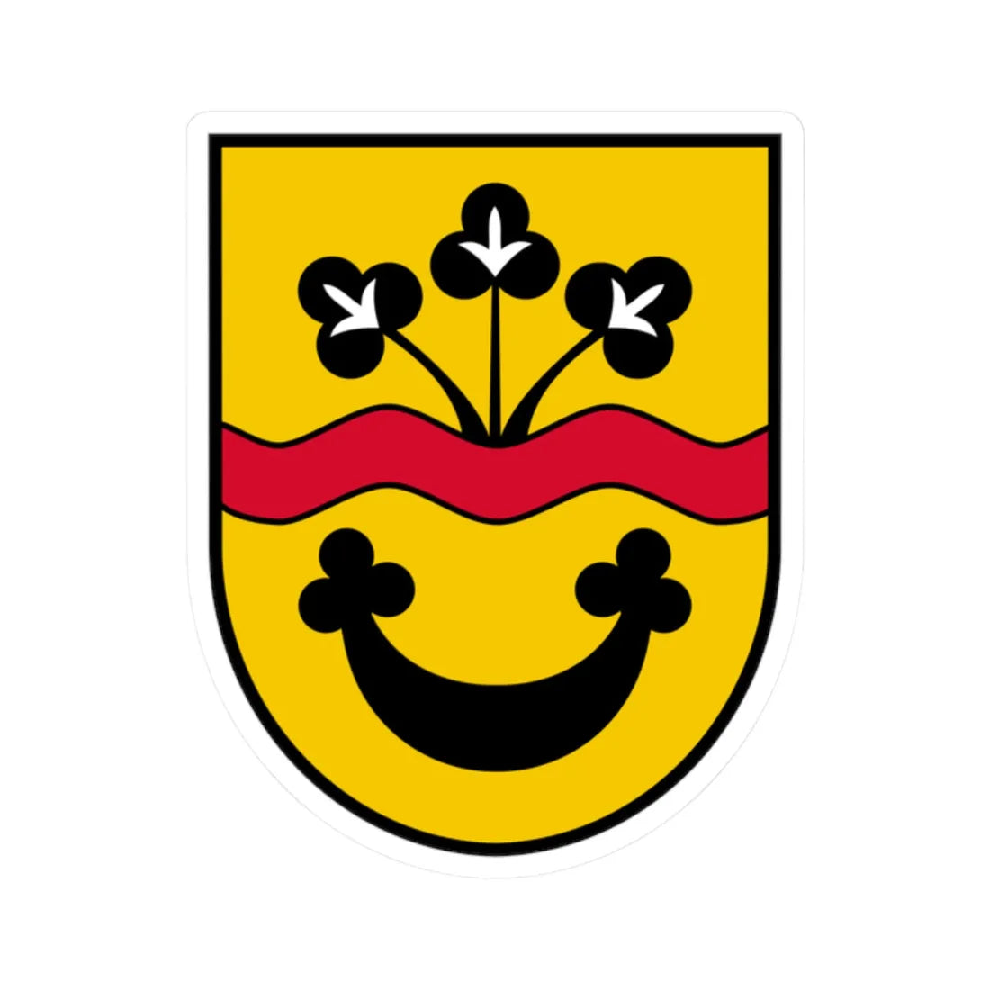 Coat of arms Rottenbach Austria (Austria) (Coat of Arms) STICKER Vinyl Kiss-Cut Decal - The Sticker Space