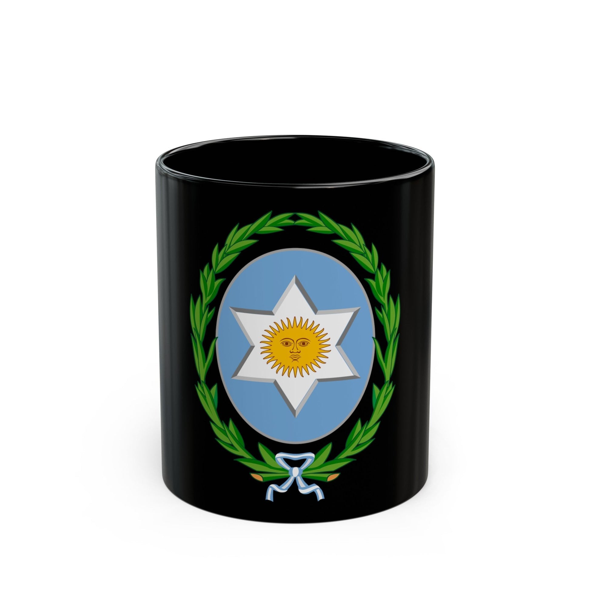 Coat of Arms Salta Argentina - Black Coffee Mug-11oz-The Sticker Space