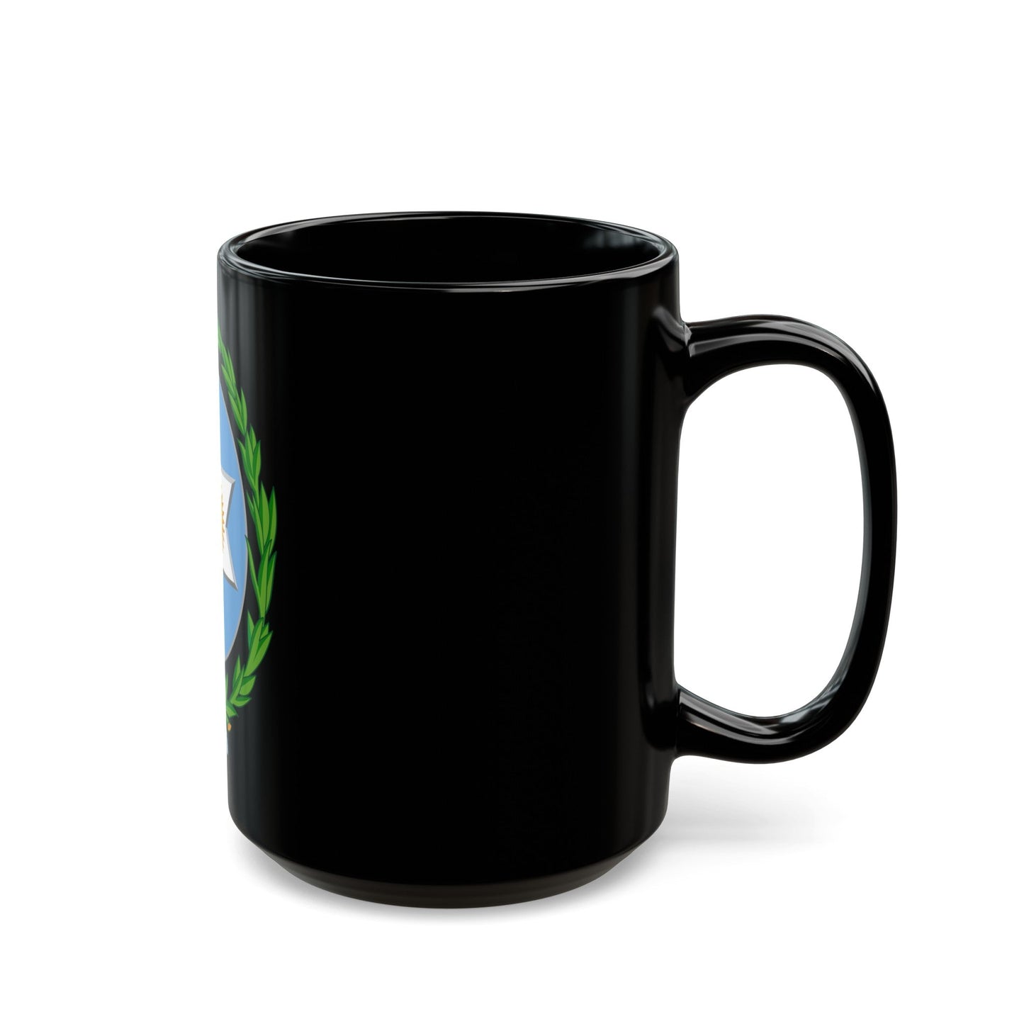 Coat of Arms Salta Argentina - Black Coffee Mug-The Sticker Space