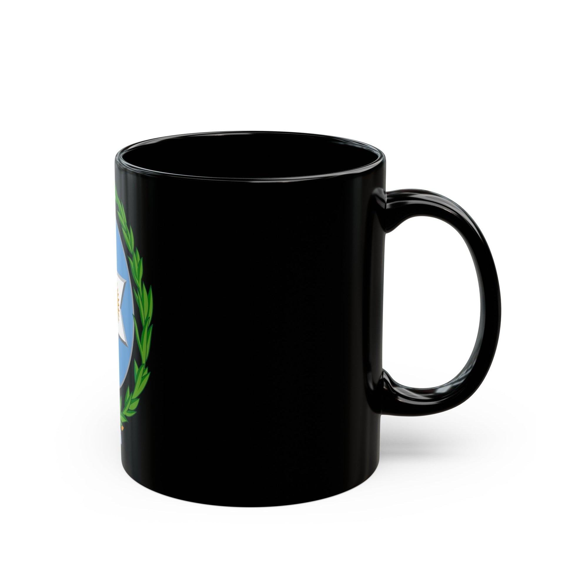 Coat of Arms Salta Argentina - Black Coffee Mug-The Sticker Space